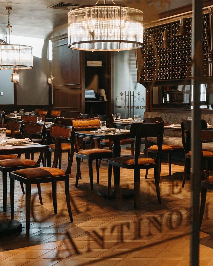 The Veil Hotel Αστάνα Εξωτερικό φωτογραφία Interior of the restaurant