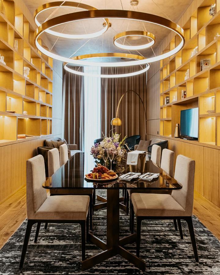 The Veil Hotel Αστάνα Εξωτερικό φωτογραφία A dining room